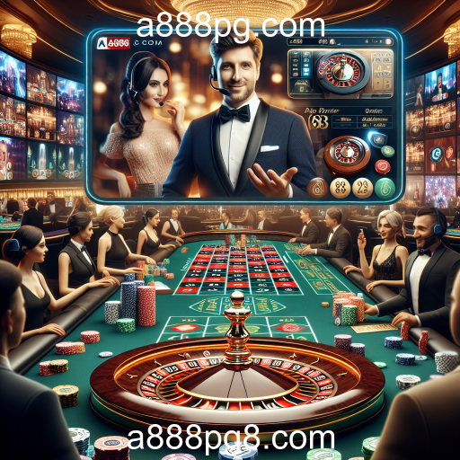 A Emoção do Cassino Ao Vivo em a888pg.com